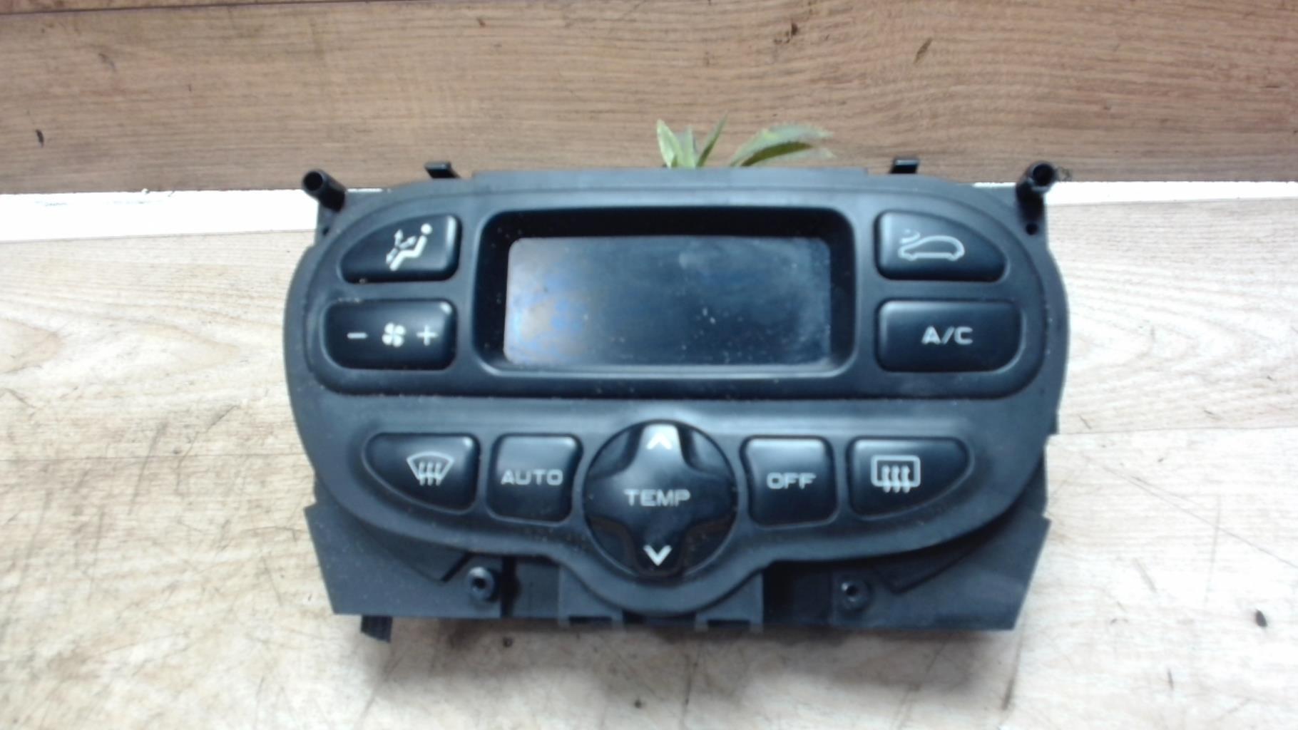 Commande chauffage PEUGEOT 206 PHASE 1 Diesel - 1