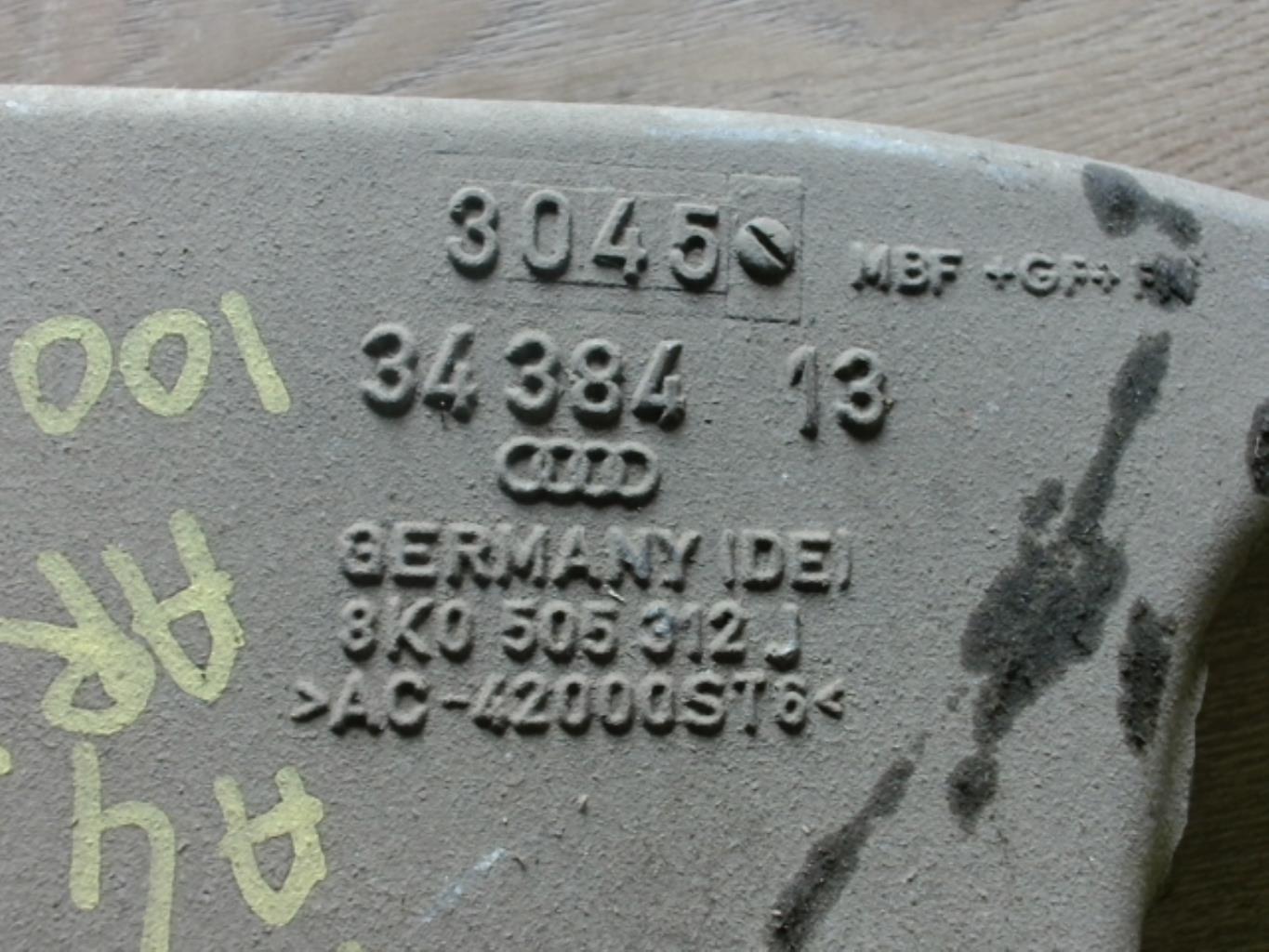 Triangle inferieur arriere droit AUDI A4 3 AVANT PHASE 1 BREAK Diesel - 1