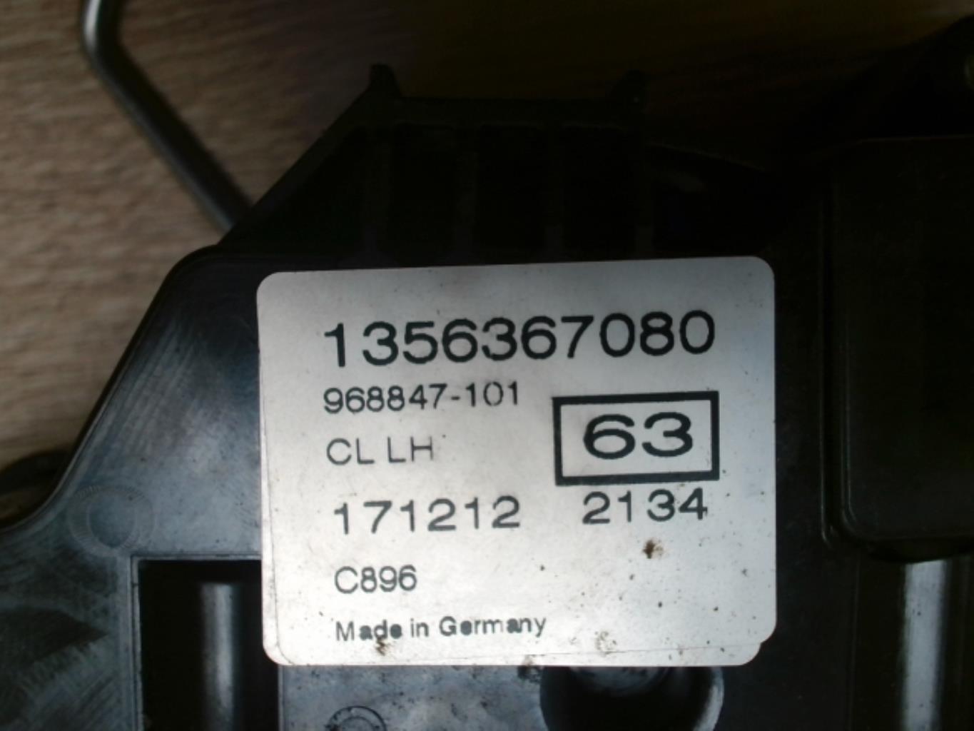 Serrure arriere gauche CITROEN NEMO Diesel - 1