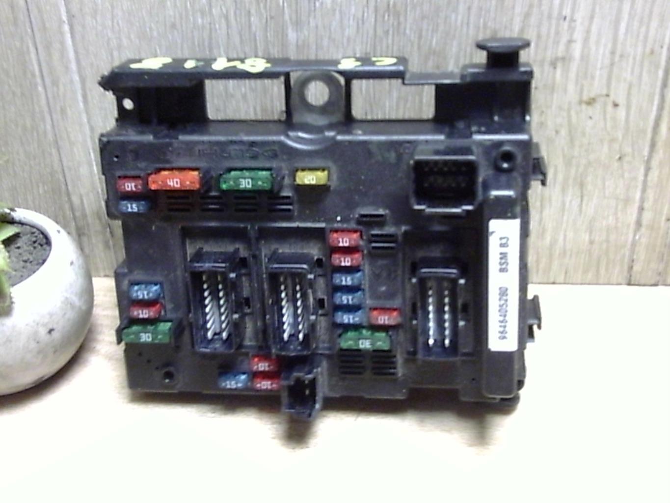 Boitier servitude moteur (BSM) CITROEN C5 1 PHASE 1 Diesel - 1