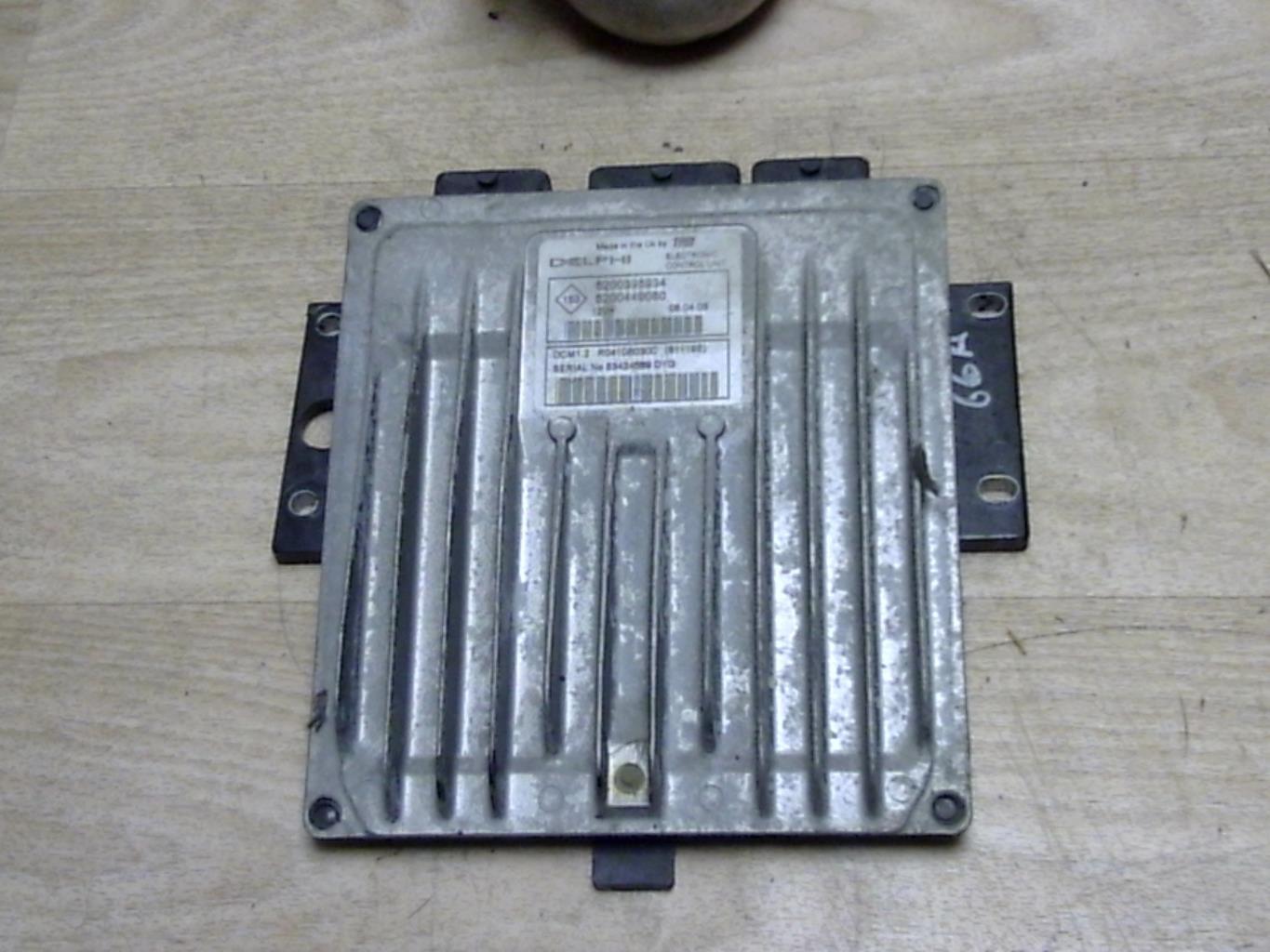 Calculateur moteur RENAULT MODUS PHASE 1 Diesel - 1