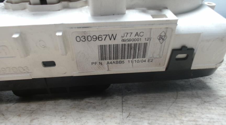 Commande chauffage RENAULT MODUS PHASE 1 Diesel - 1