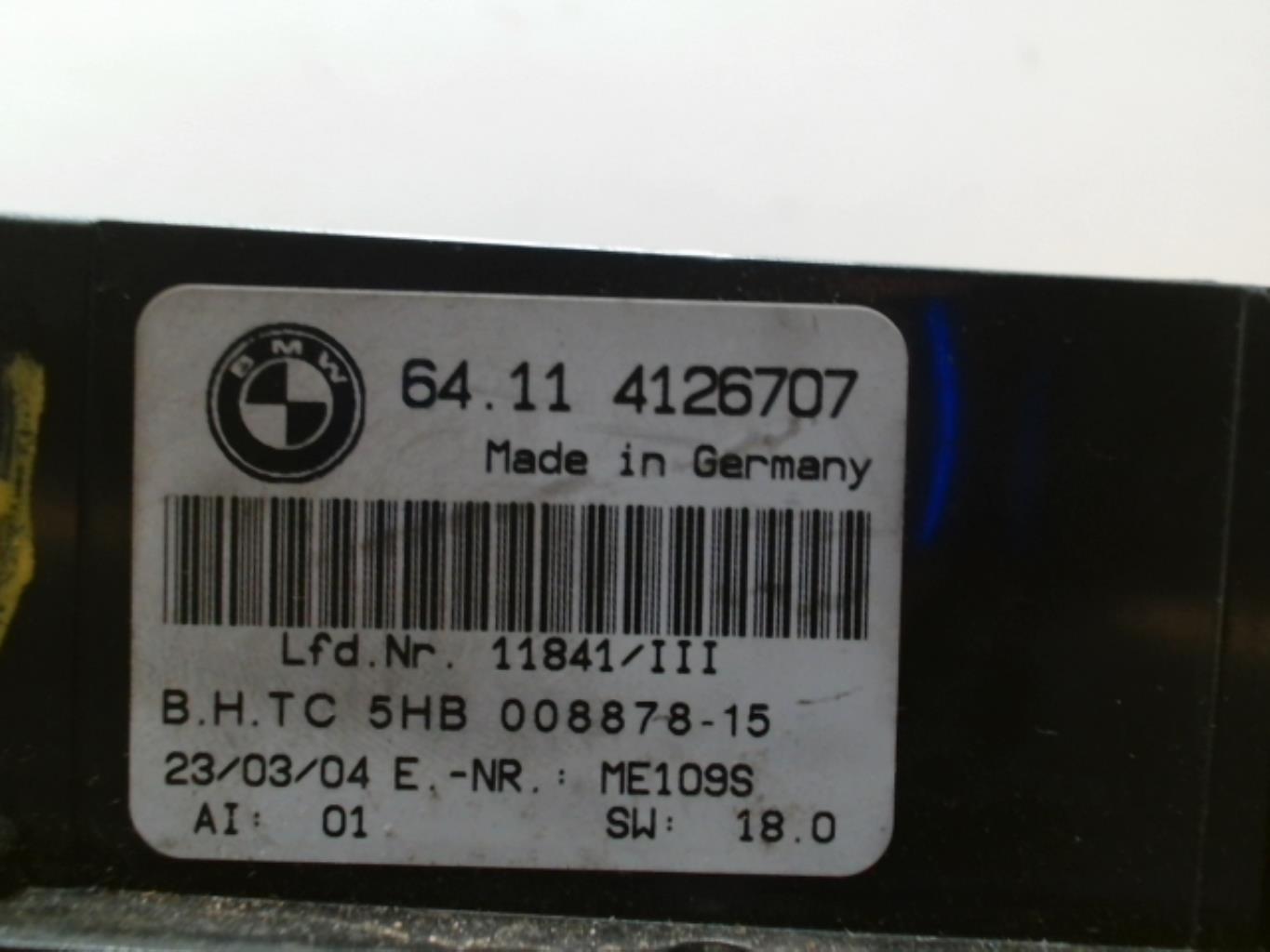 Commande chauffage VOLKSWAGEN TRANSPORTER 5 PHASE 2 Diesel - 1
