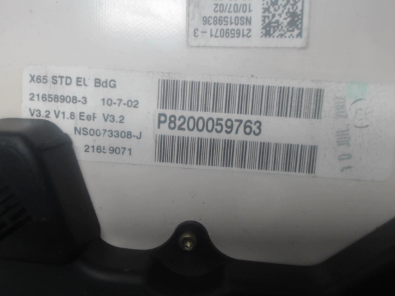 Compteur RENAULT CLIO 2 PHASE 2 Diesel - 1