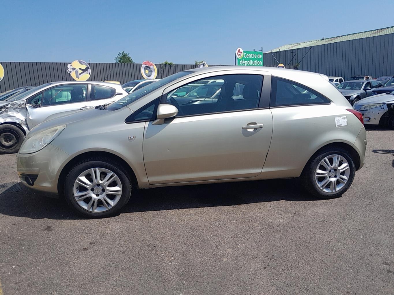 Tambour arriere gauche OPEL CORSA D PHASE 1 Diesel - 1