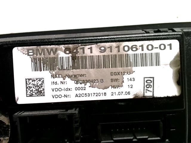 Commande chauffage BMW SERIE 3 E91 TOURING PHASE 1 BREAK Diesel - 1