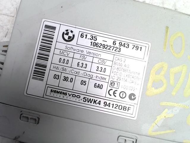 Calculateur BMW SERIE 3 E91 TOURING PHASE 1 BREAK Diesel - 1