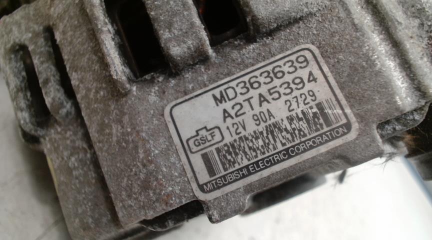 Alternateur MITSUBISHI COLT 5  - 1
