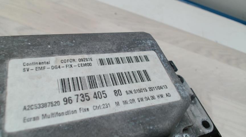 Commande chauffage CITROEN DS4 PHASE 1 Essence - 1