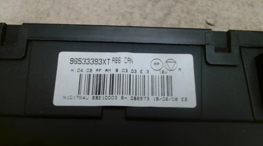 Commande chauffage CITROEN C3 1 PHASE 1 Essence - 1