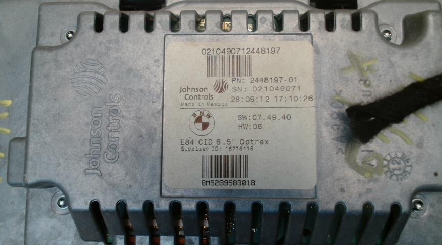 Ecran GPS BMW X1 E84 PHASE 2 Diesel - 1