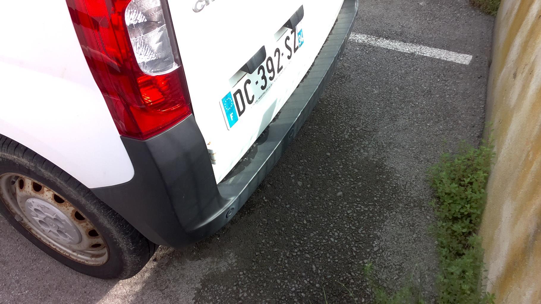Pare choc arriere CITROEN NEMO  - 1