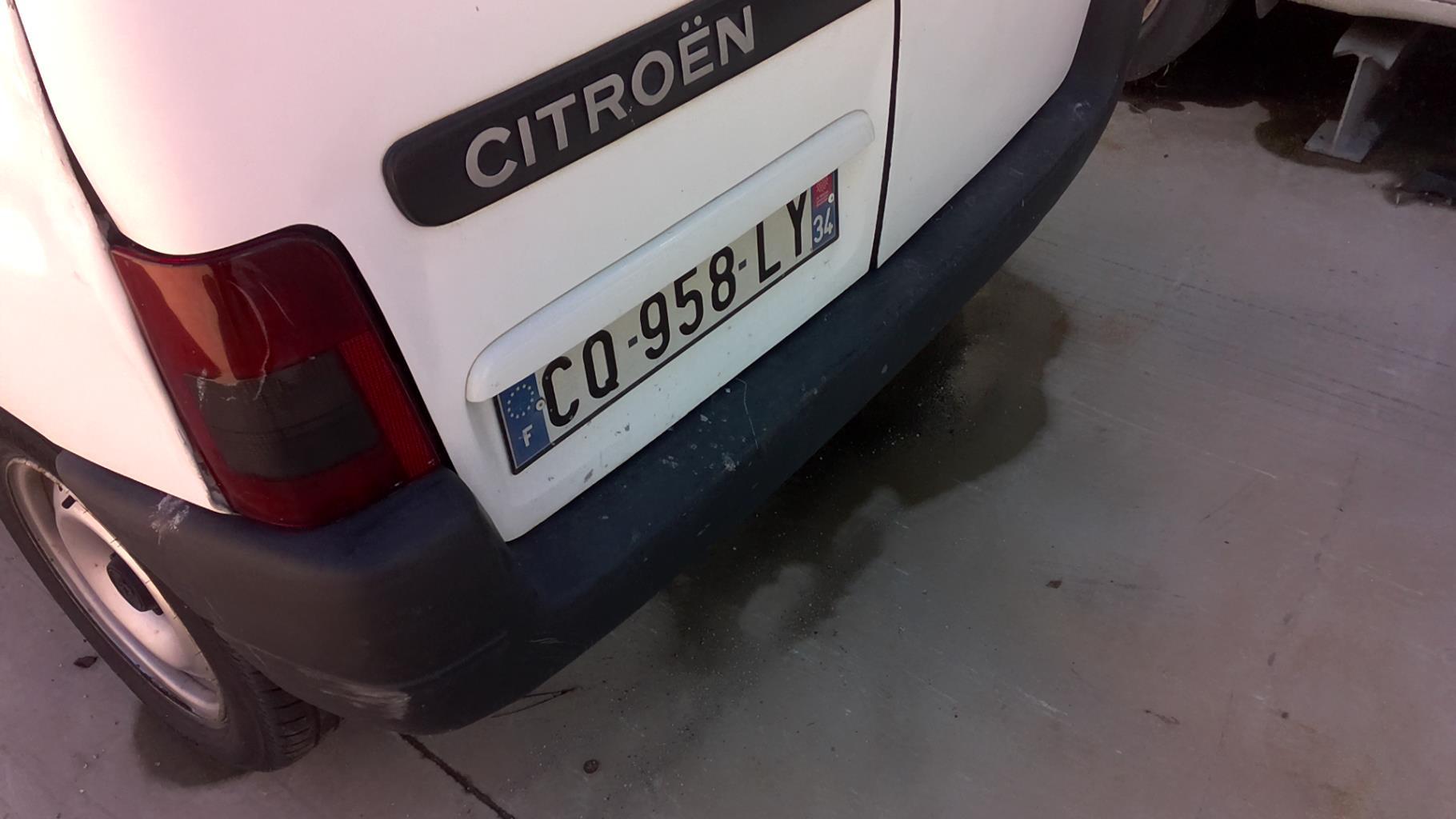 Pare choc arriere CITROEN BERLINGO 1 PHASE 2 Diesel - 1