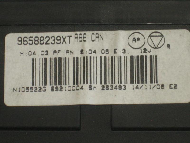 Commande chauffage CITROEN C2 PHASE 1 Diesel - 1