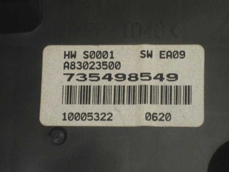 Commande chauffage FIAT DOBLO 2 PHASE 1 Diesel - 1