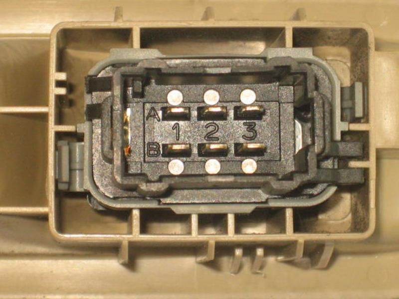 Interruttore lavacristalli posteriore destro RENAULT MODUS PHASE 1 Diésel - 1