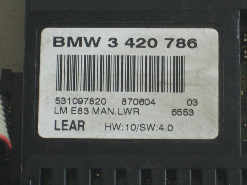 Divers BMW X3 E83 PHASE 1 Diesel - 1