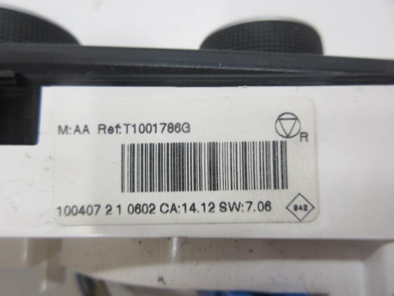 Commande chauffage RENAULT SCENIC 3 PHASE 1 Diesel - 1