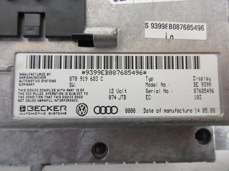 Ecran GPS AUDI A4 3 AVANT PHASE 1 BREAK Diesel - 1