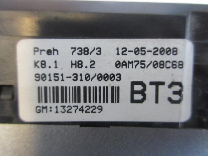 Commande chauffage OPEL ZAFIRA B PHASE 2 Diesel - 1
