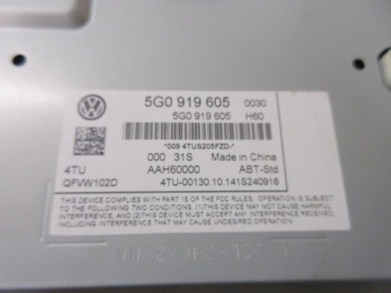 Autoradio originale VOLKSWAGEN GOLF 7 PHASE 1 Diésel - 1