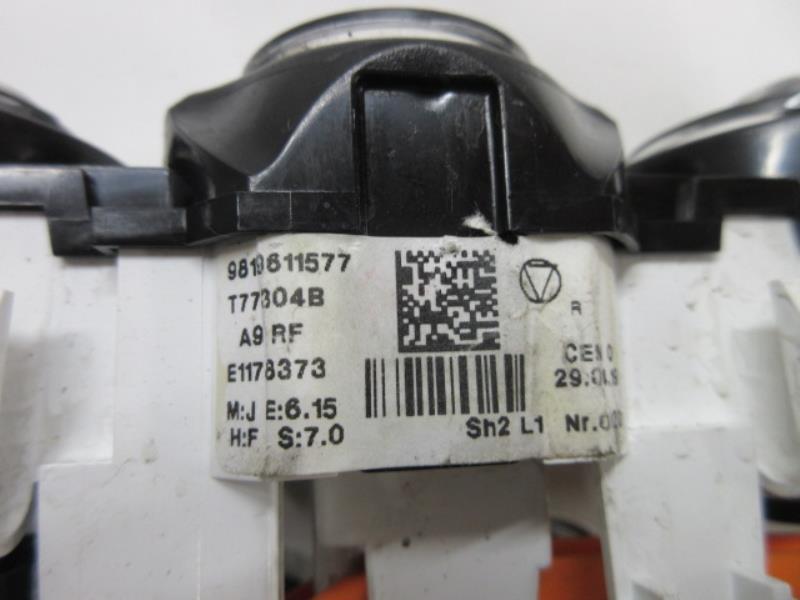 Commande chauffage PEUGEOT 208 1 PHASE 2 Diesel - 1