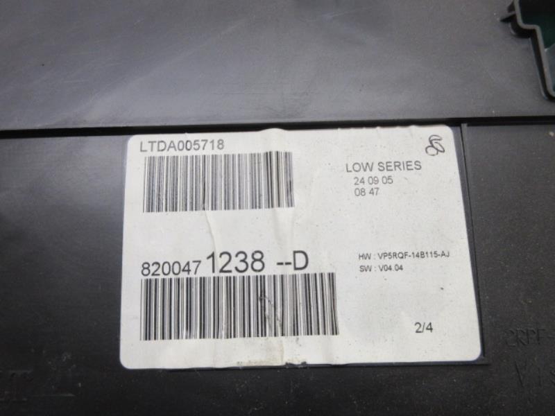 Compteur RENAULT CLIO 3 PHASE 1 Diesel - 1