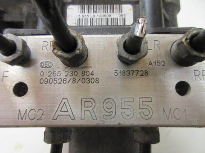 Blocco ABS (antibloccaggio freni) ALFA ROMEO MITO PHASE 1 Diésel - 1