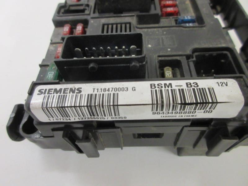 Boitier servitude moteur (BSM) CITROEN C2 PHASE 1 Diesel - 1