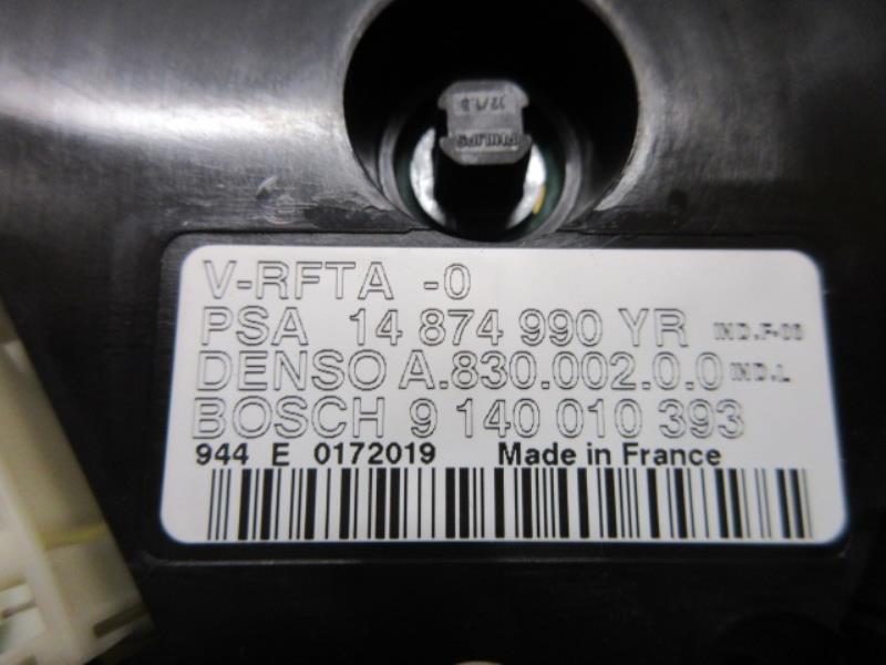 Commande chauffage CITROEN C8 Diesel - 1