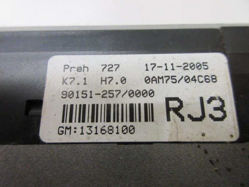 Commande chauffage OPEL ZAFIRA B PHASE 1 Diesel - 1
