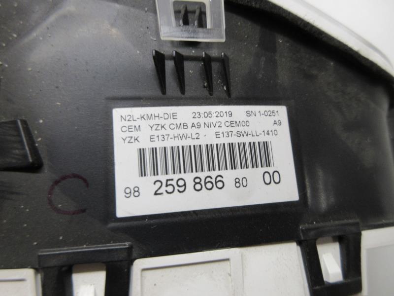 Compteur PEUGEOT 208 1 PHASE 2 Diesel - 1