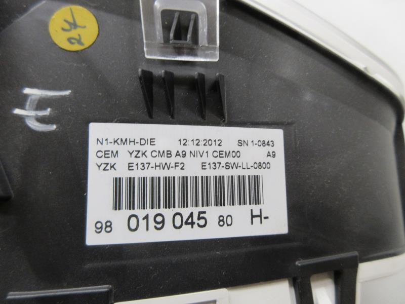 Compteur PEUGEOT 208 1 PHASE 1 Diesel - 1