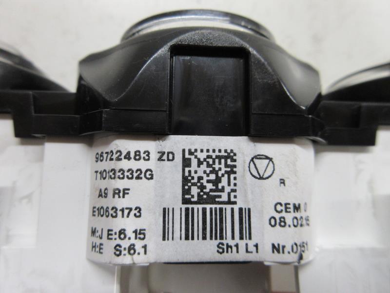 Commande chauffage PEUGEOT 208 1 PHASE 1 Diesel - 1