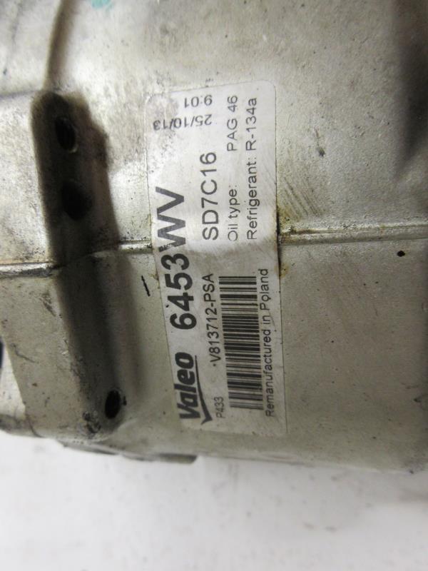 Compresseur clim PEUGEOT 607 PHASE 2 Diesel - 1