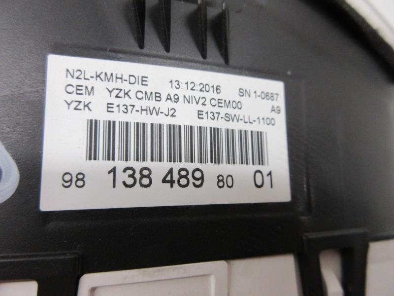 Compteur PEUGEOT 208 1 PHASE 2 Diesel - 1