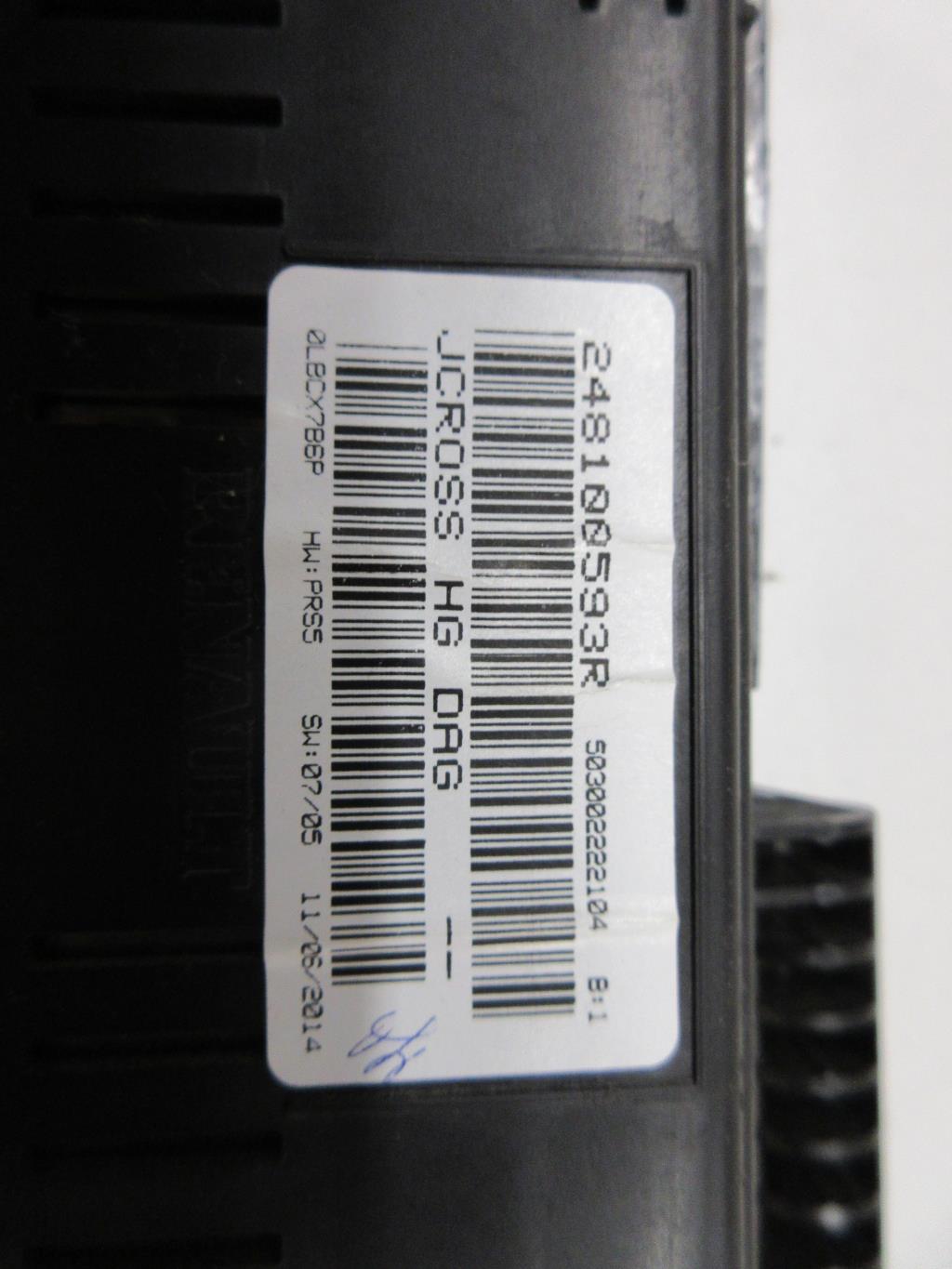 Compteur RENAULT GRAND SCENIC 3 PHASE 3 Diesel - 1