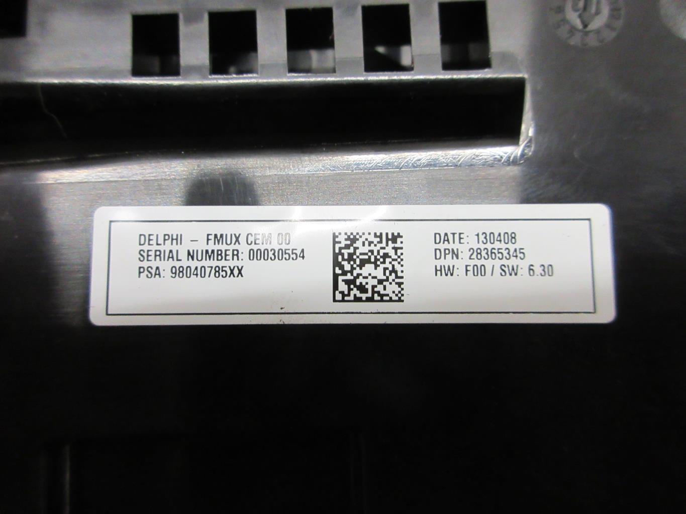 Commande chauffage CITROEN DS4 PHASE 1 Diesel - 1