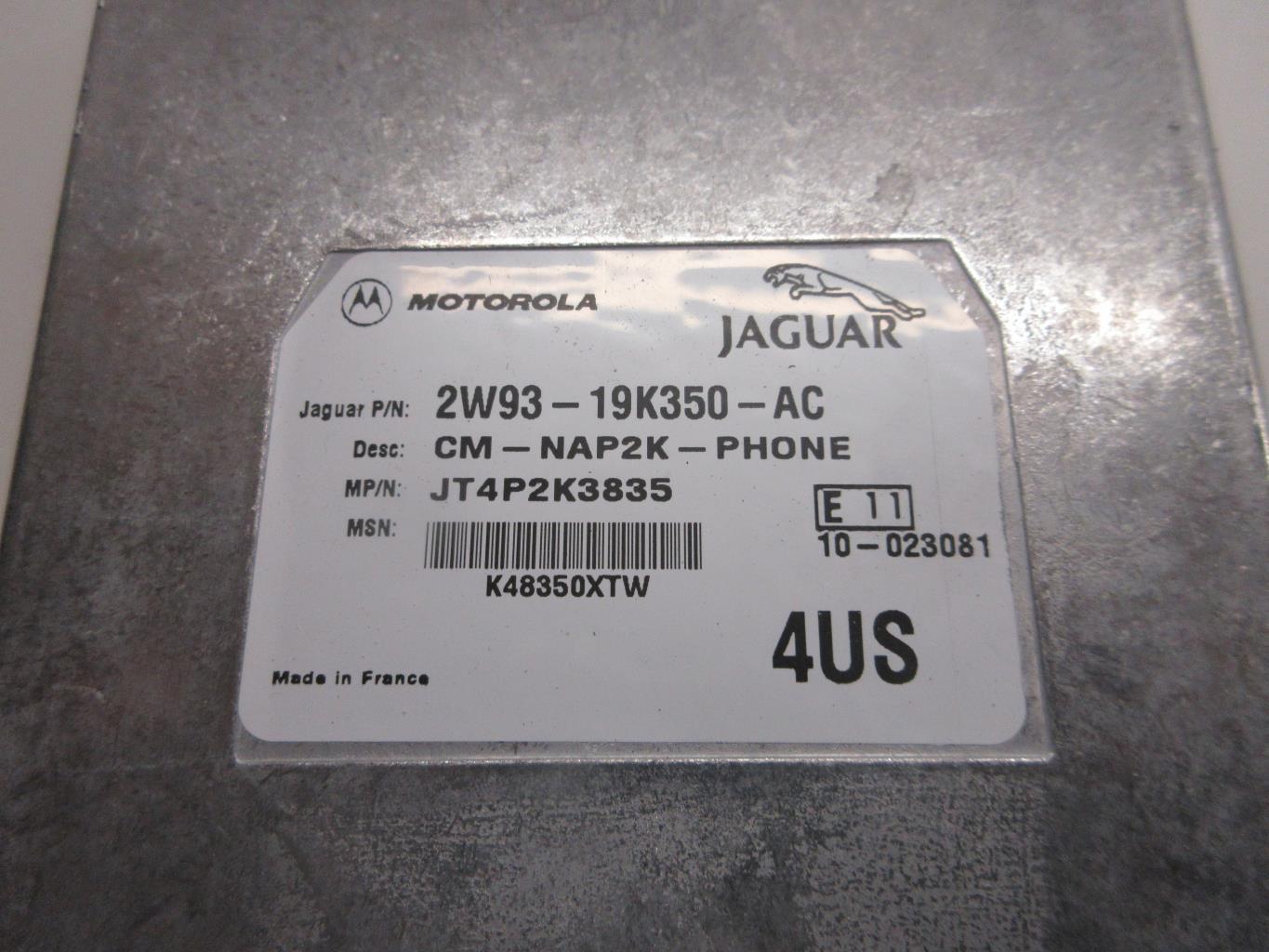 Calculateur JAGUAR S-TYPE PHASE 2 Diesel - 1