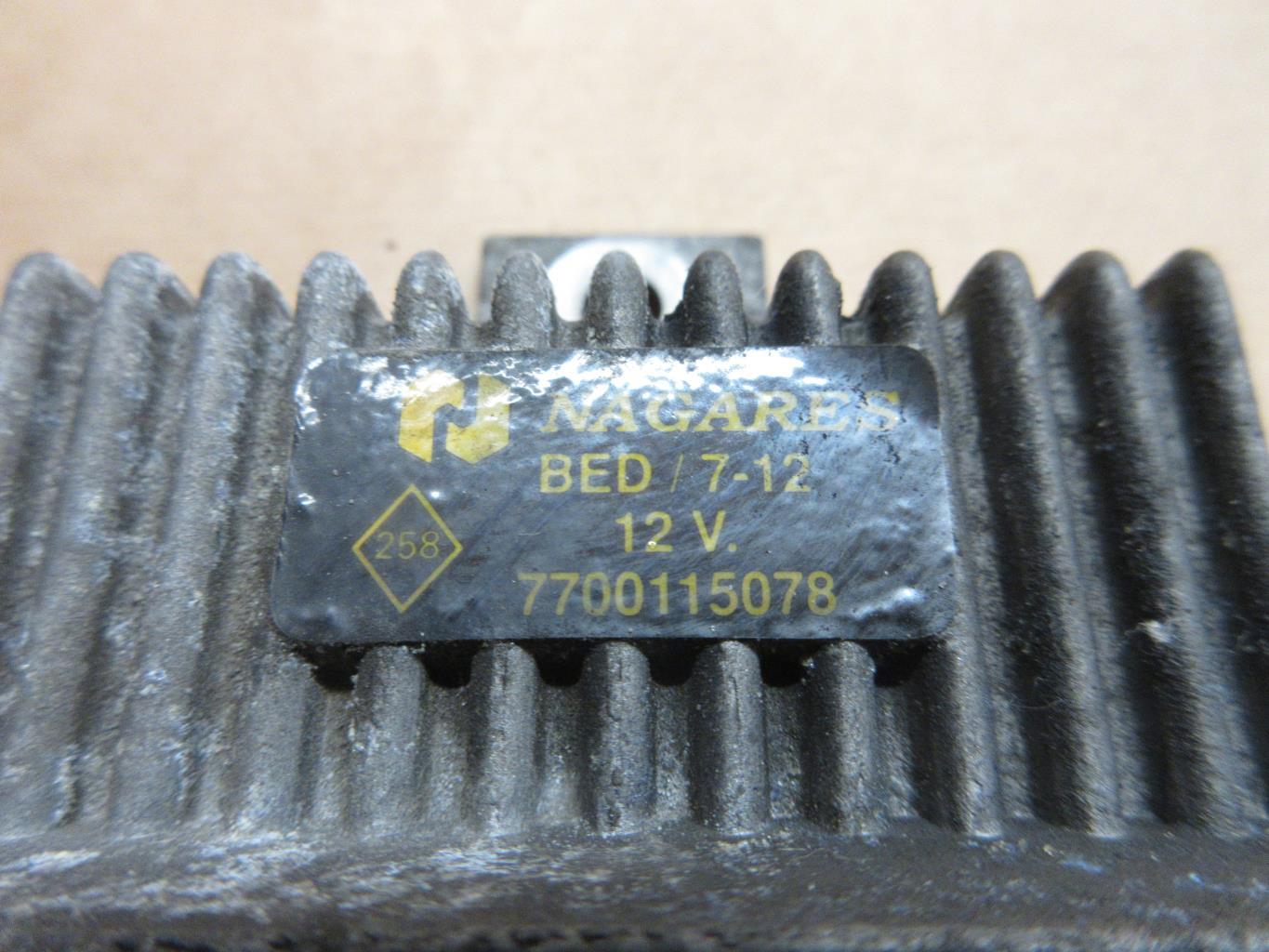 Relais de prechauffage RENAULT CLIO 2 PHASE 1 Diesel - 1