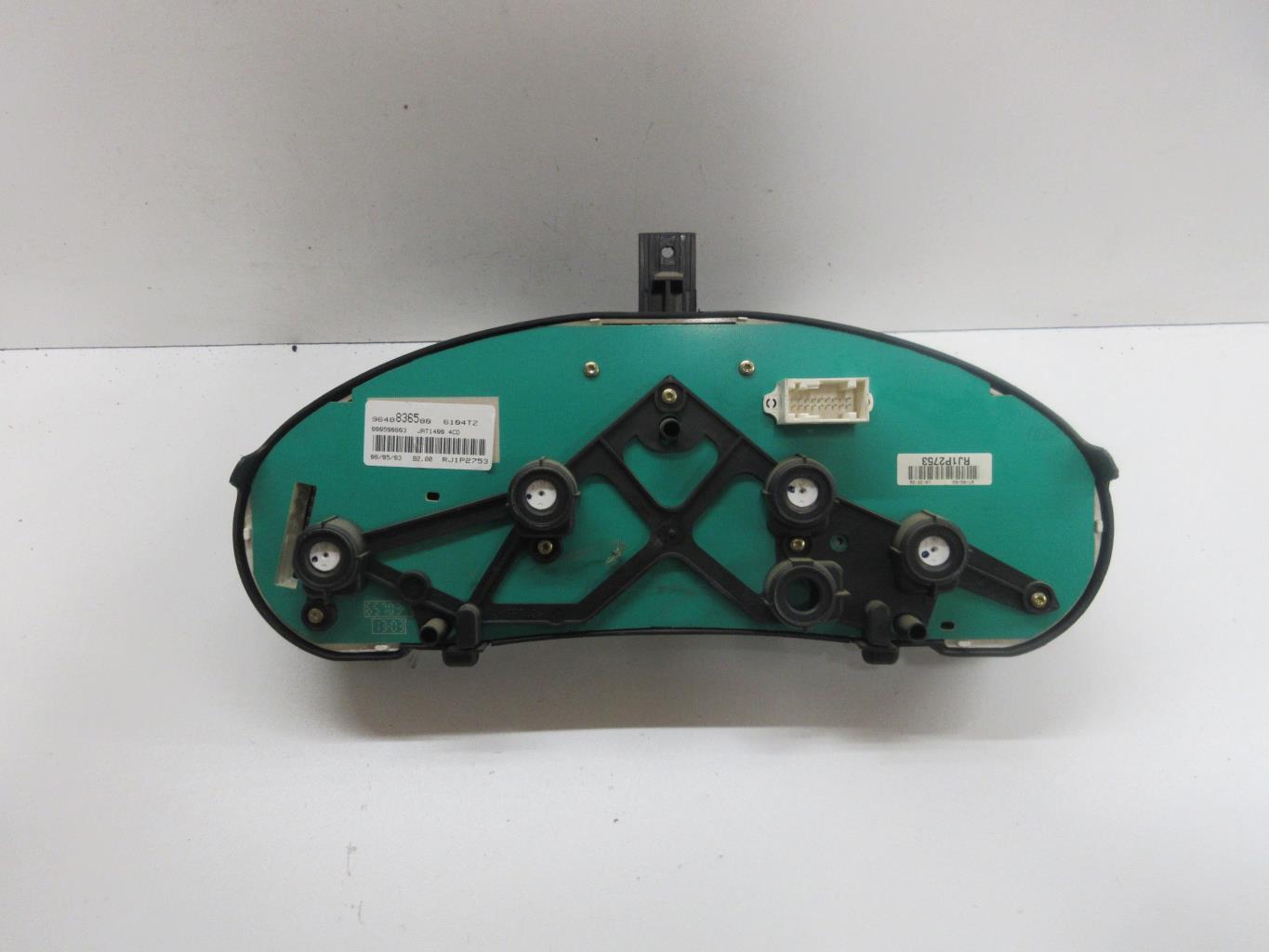 Compteur PEUGEOT 206 PHASE 1 BREAK Diesel - 1