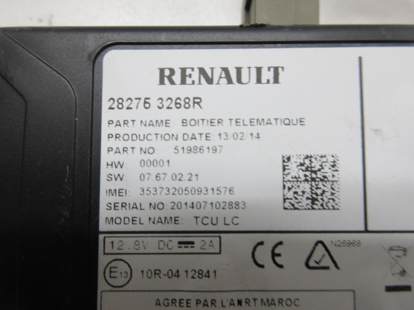 GPS RENAULT ZOE 1 Electricité - 1