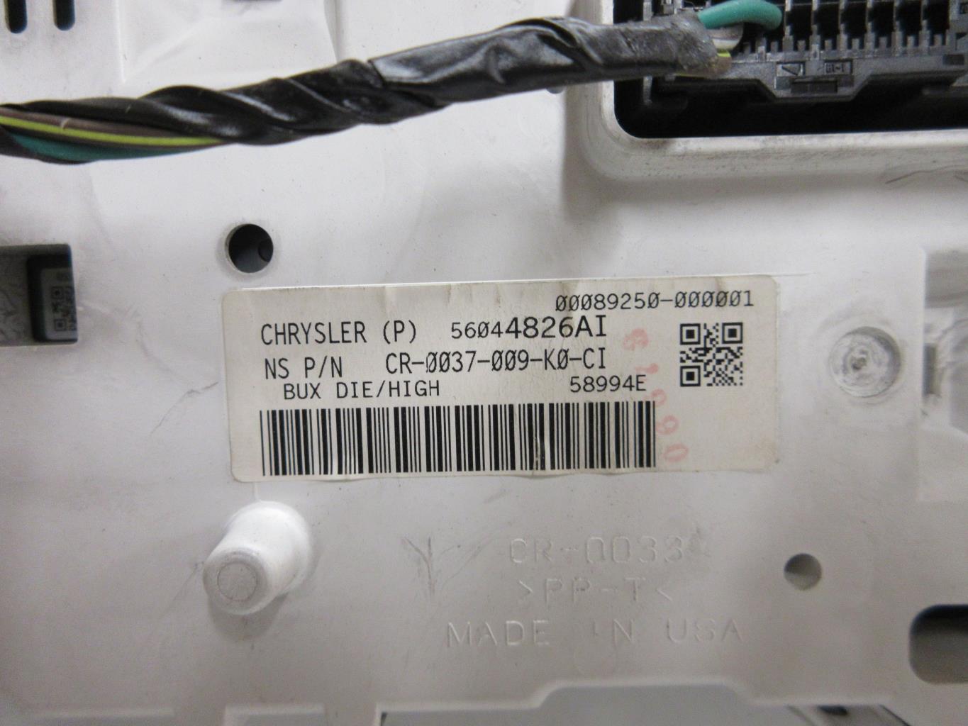 Compteur DODGE NITRO Diesel - 1