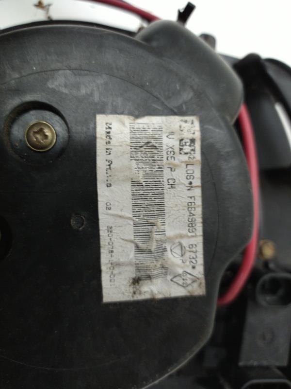 Ventilateur chauffage RENAULT CLIO 2 PHASE 1 Diesel - 1