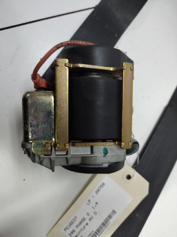 Cintura di sicurezza anteriore destra PEUGEOT 206 PHASE 2 Gasolina - 1