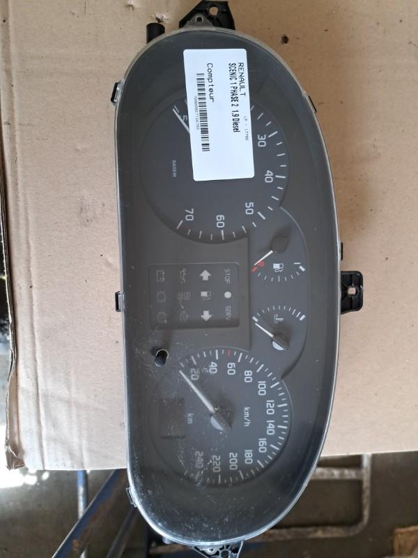 Compteur RENAULT SCENIC 1 PHASE 2 Diesel - 1
