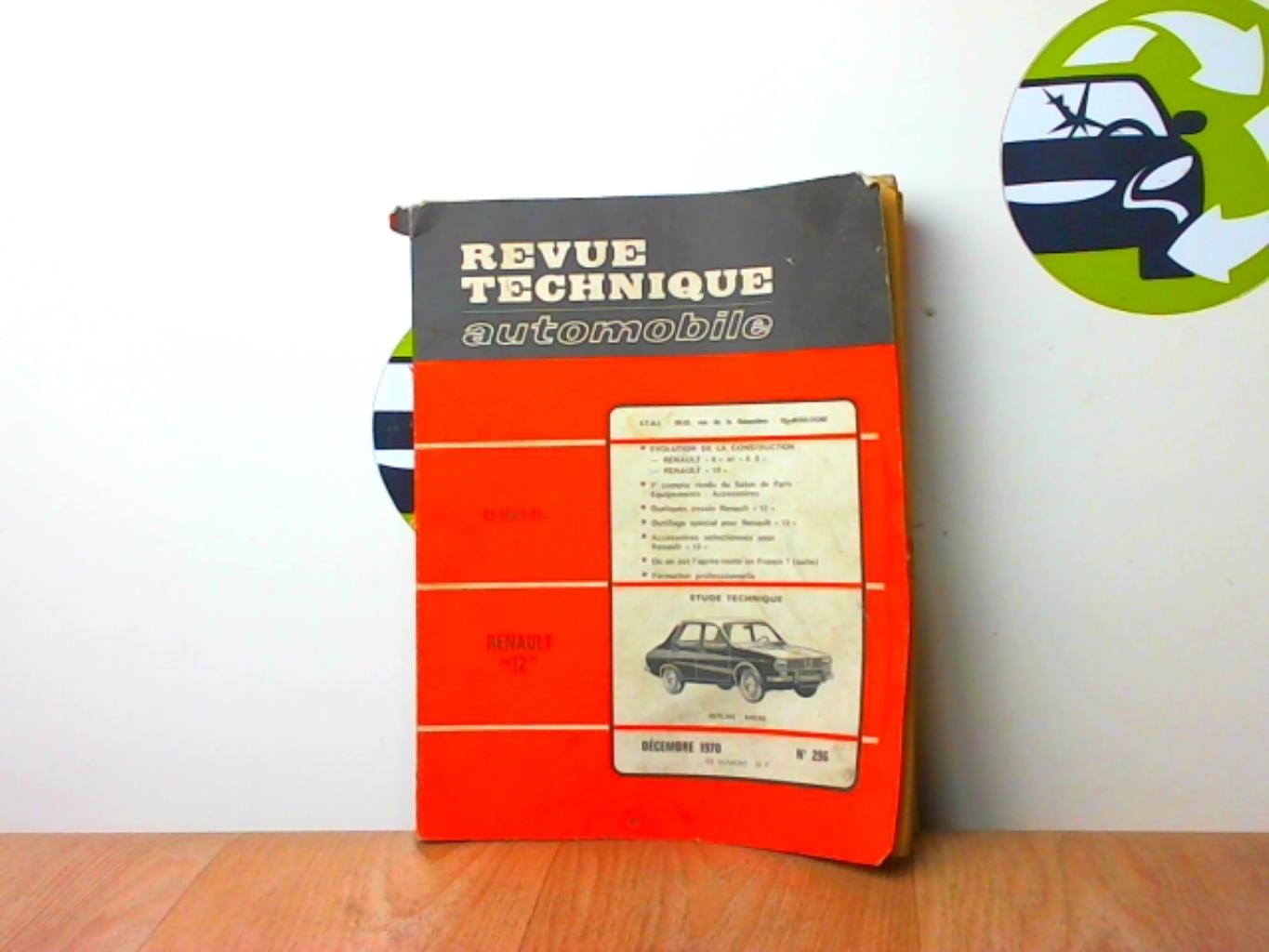 Manual de utilización RENAULT R12  - 1