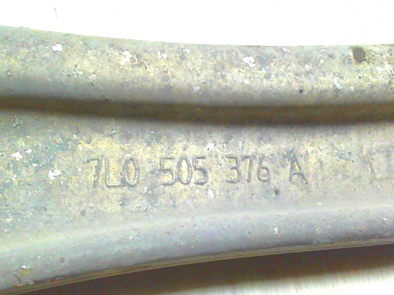 Braccio sospensione posteriore sinistra PORSCHE CAYENNE 1 PHASE 1 Gasolina - 1