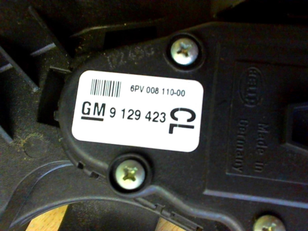 Pedale acceleratore OPEL TIGRA 2 TWINTOP CABRIOLET Gasolina - 1