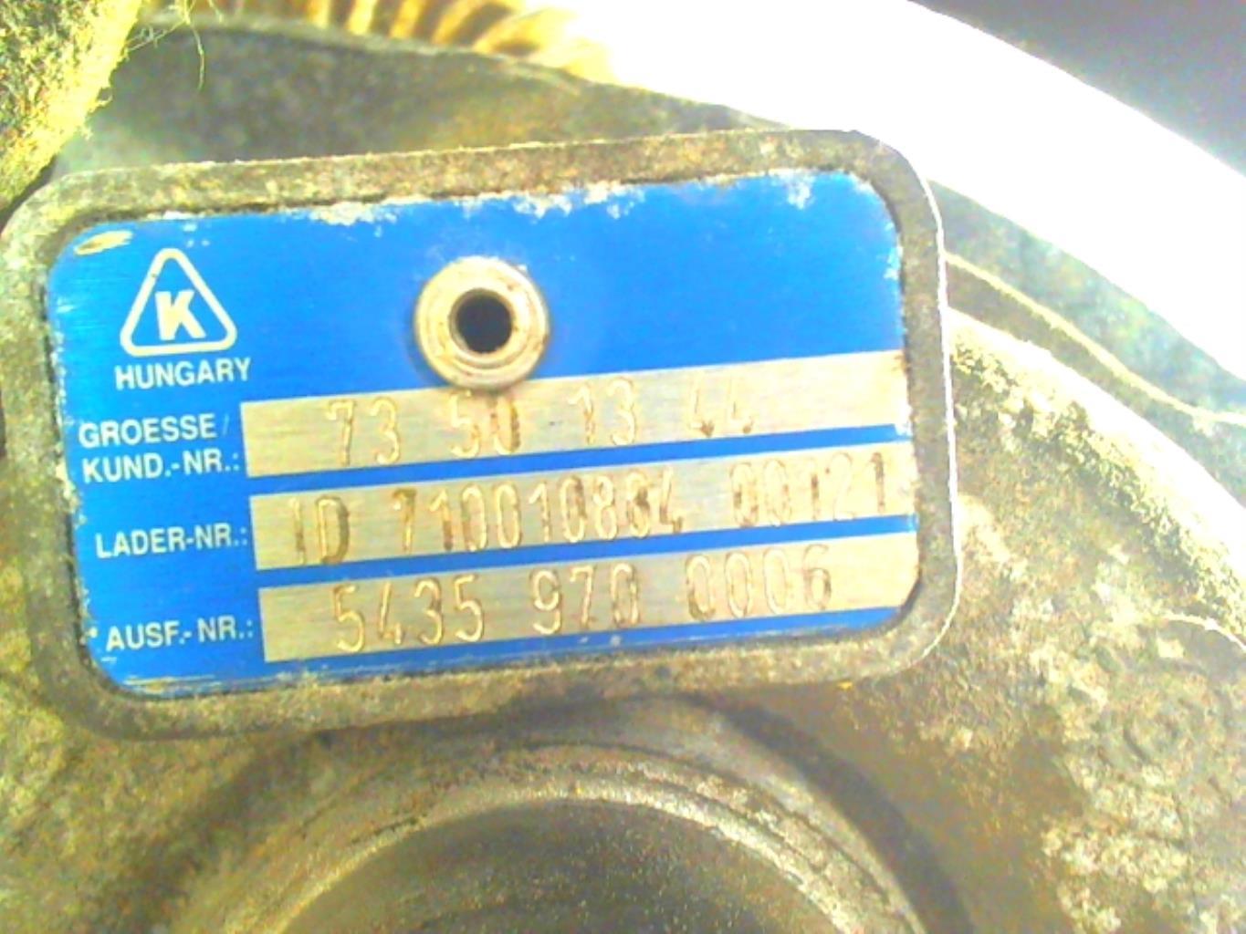 Turbo OPEL AGILA A Diesel - 1